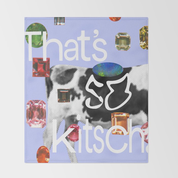 That's so Kitsch Throw Blanket Gallery Image 2