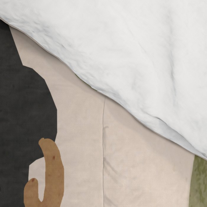 Tropical Girl 21 Comforter Gallery Image 4
