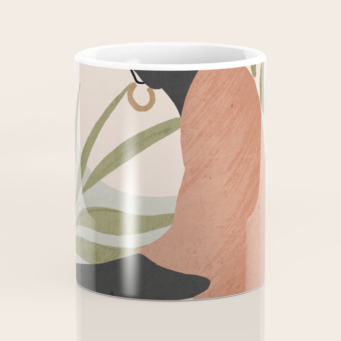 Tropical Girl 21 Coffee Mug Gallery Image 4