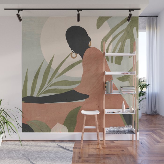 Tropical Girl 21 Wall Mural Gallery Image 1