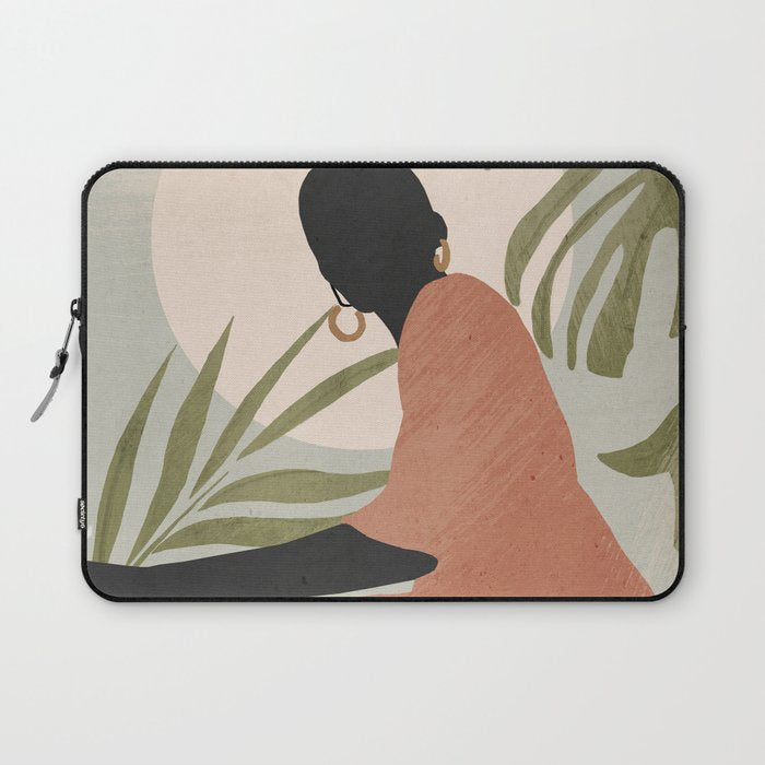Tropical Girl 21 Laptop Sleeve Gallery Image 1