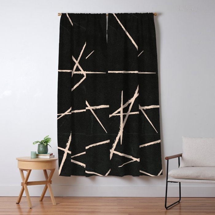 Abstract Minimal Art 28 Window Curtain Gallery Image 5