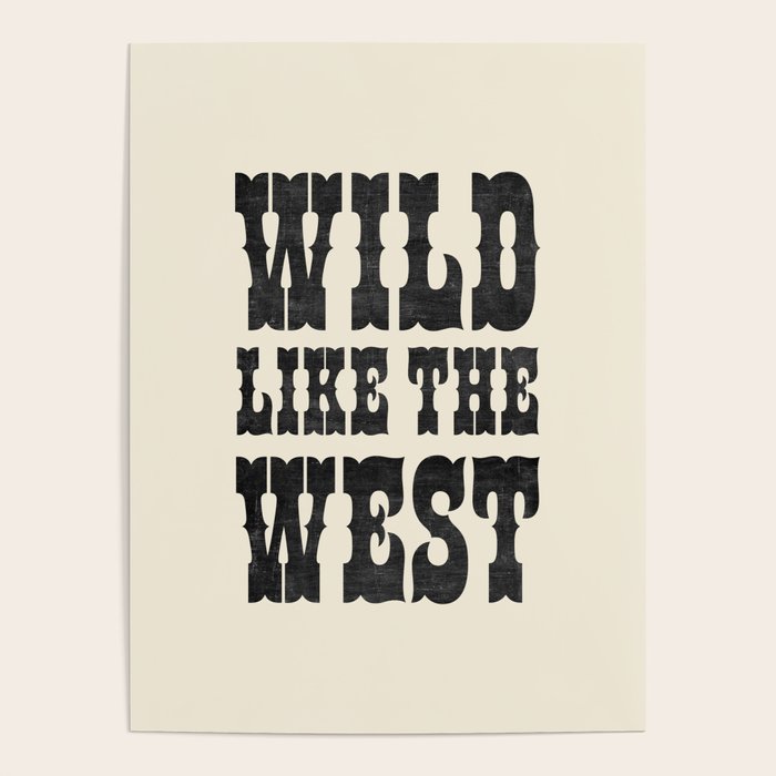 Wild Like The West Poster Gallery Image 4