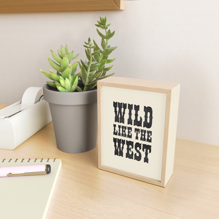 Wild Like The West Mini Art Print Gallery Image 2