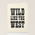 Wild Like The West Stationery Card Gallery Image 2