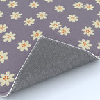 Tiny Flowers / Lavender & Orange Rug Gallery Image 4
