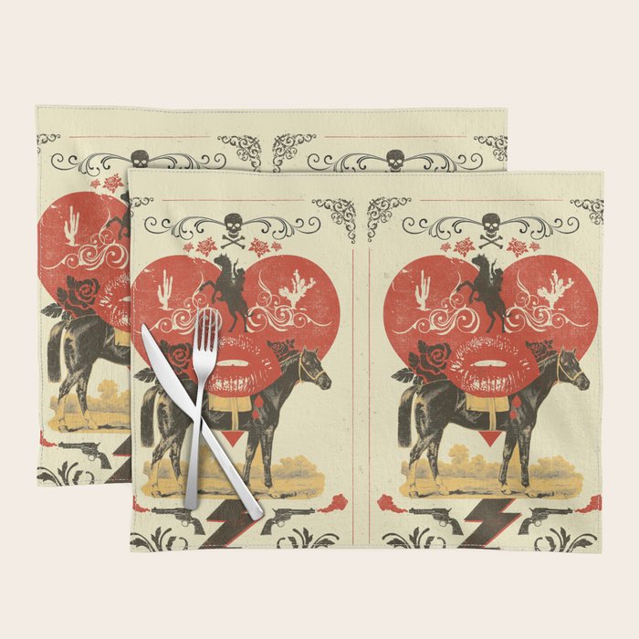 GOTHIC COWBOY Placemat Gallery Image 1