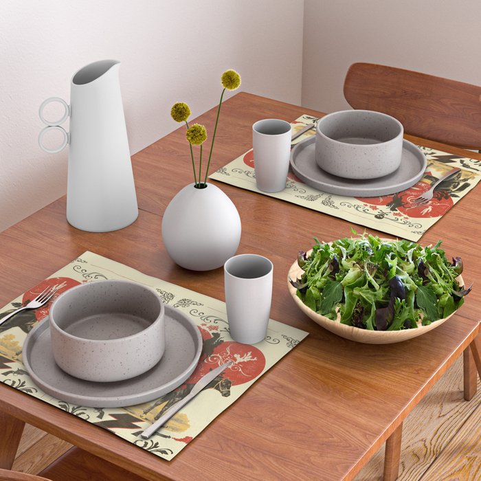 GOTHIC COWBOY Placemat Gallery Image 2