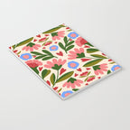 Pink, Green and Blue Folk Art Floral  Notebook Gallery Image 3