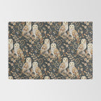 Wooden Wonderland Barn Owl Collage Rug Gallery Image 2