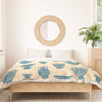 Terracotta Vessels from Italy Duvet Cover Gallery Image 3