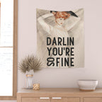 Darlin You're So Fine Wall Tapestry Gallery Image 2