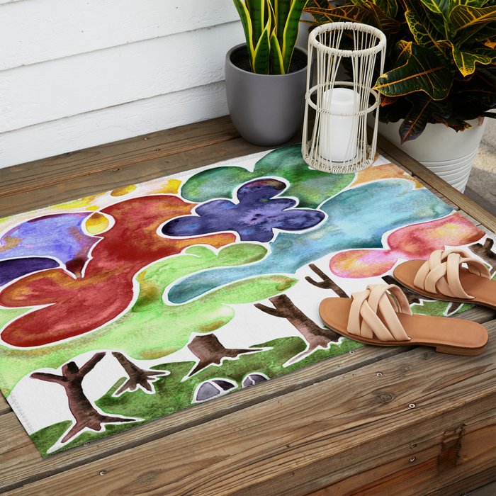 Loopy Beauties Outdoor Rug Gallery Image 2