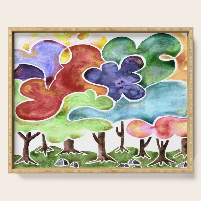 Loopy Beauties Serving Tray Gallery Image 1