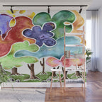 Loopy Beauties Wall Mural Gallery Image 1