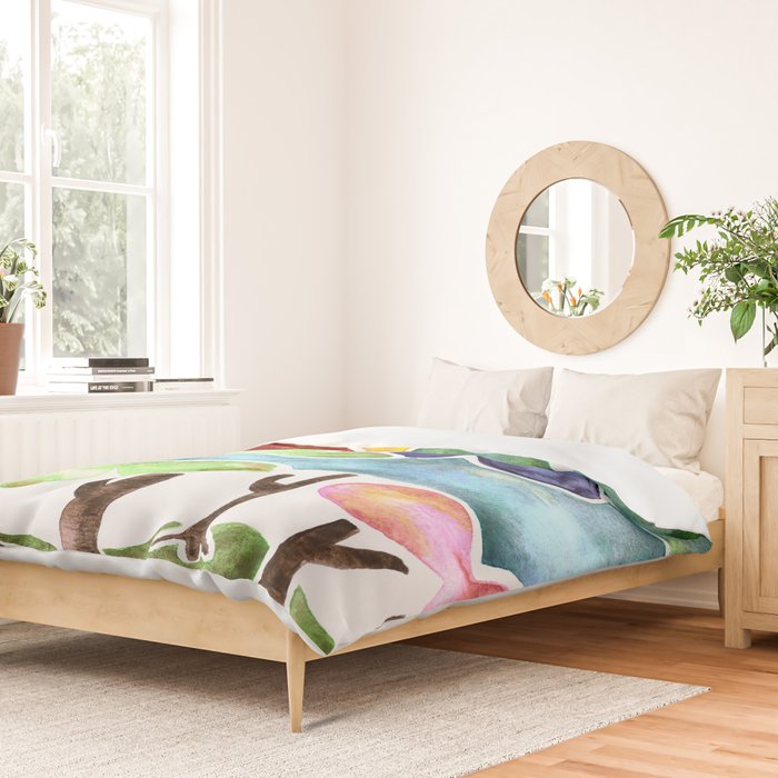 Loopy Beauties Duvet Cover Gallery Image 2