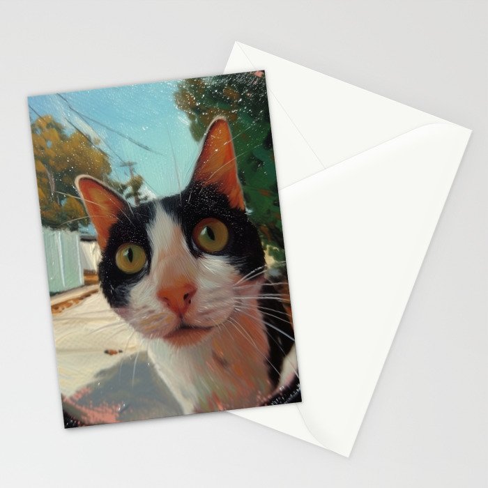 Peeping II Stationery Card Gallery Image 2