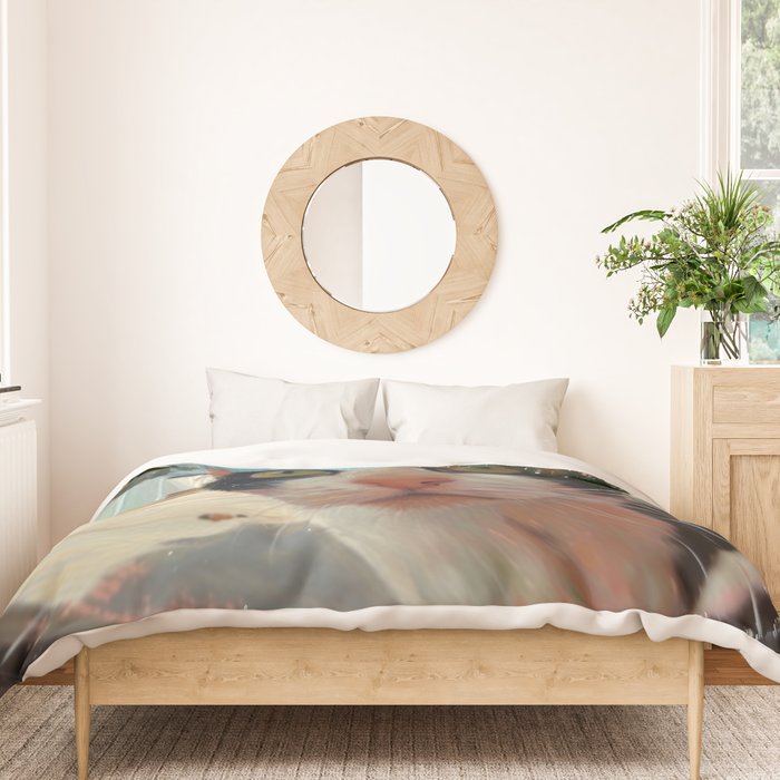 Peeping II Duvet Cover Gallery Image 3