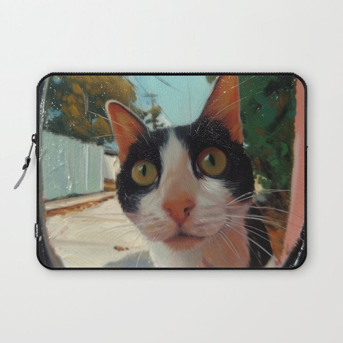 Peeping II Laptop Sleeve Gallery Image 1