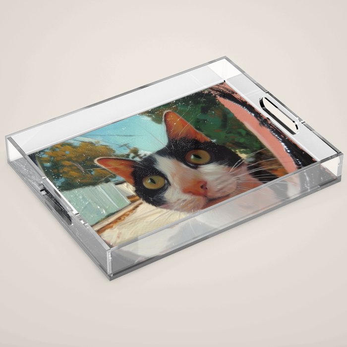Peeping II Acrylic Tray Gallery Image 1