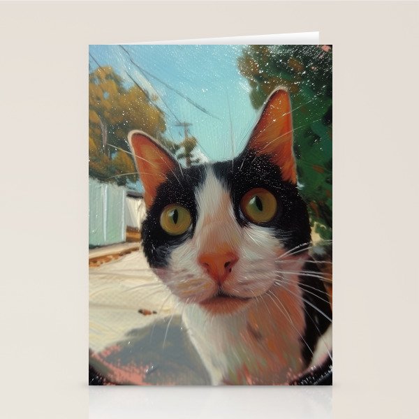 Peeping II Stationery Card Gallery Image 1