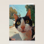 Peeping II Stationery Card Gallery Image 2
