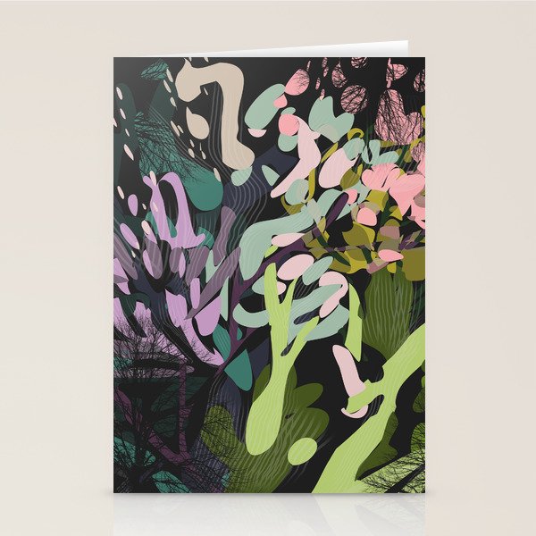 Forest Blooms Stationery Card Gallery Image 2