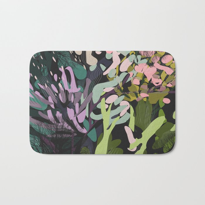 Forest Blooms Bath Mat Gallery Image 1