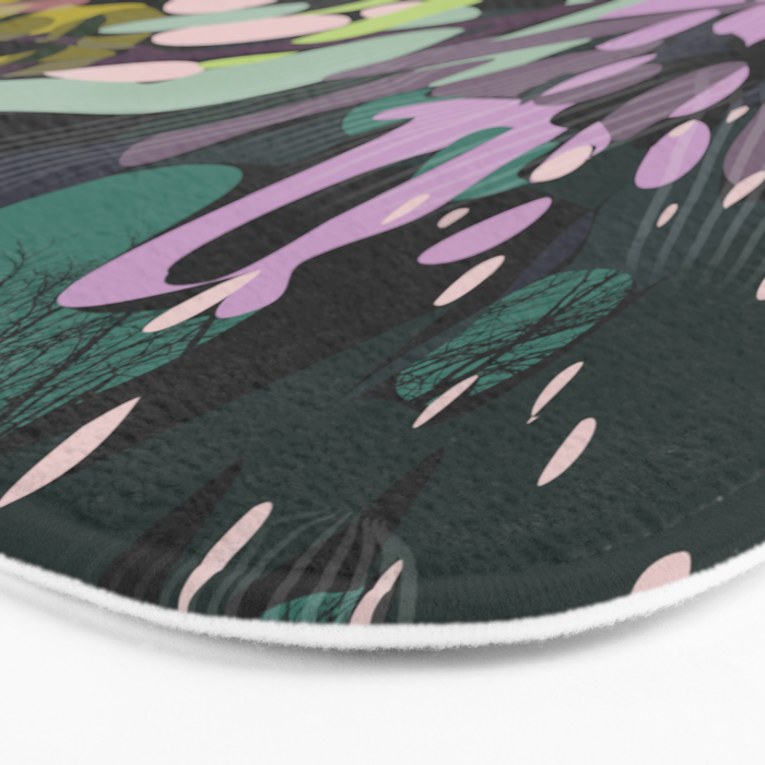 Forest Blooms Bath Mat Gallery Image 3
