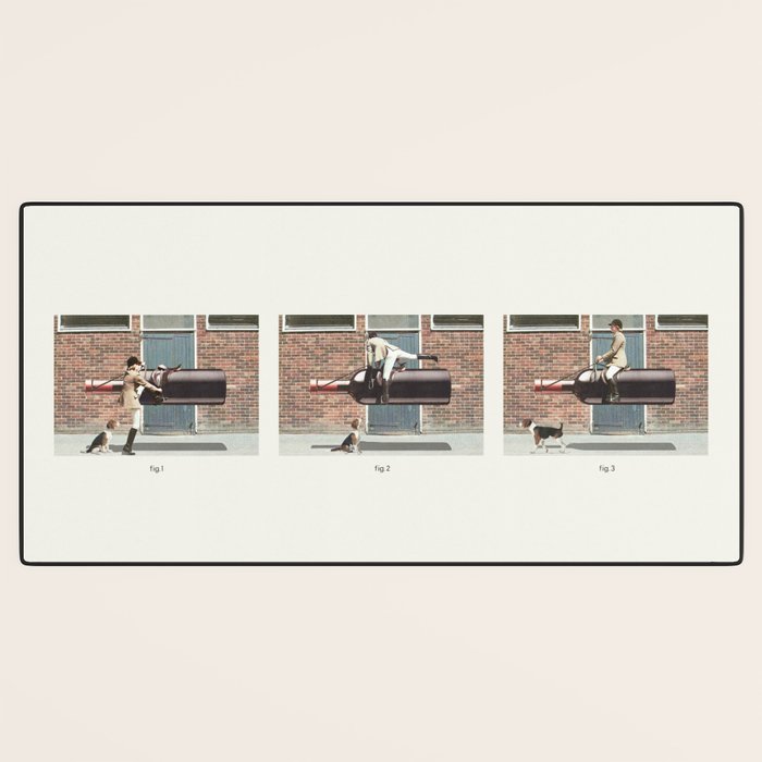 Eqwine Ride - A Wine Mount Desk Mat Gallery Image 3