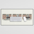 Eqwine Ride - A Wine Mount Desk Mat Gallery Image 1