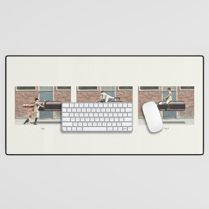 Eqwine Ride - A Wine Mount Desk Mat Gallery Image 1