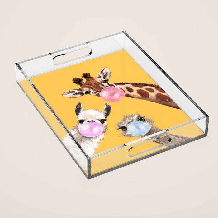 Bubble Gum Gang in Yellow Acrylic Tray Gallery Image 1