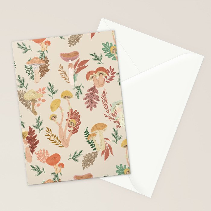 Wild mushrooms I Stationery Card Gallery Image 2