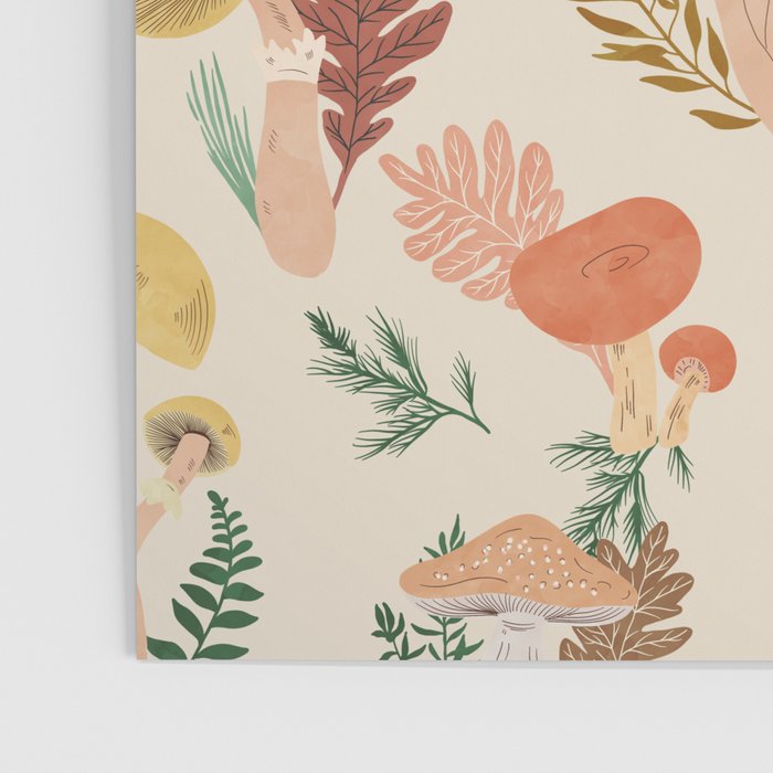 Wild mushrooms I Poster Gallery Image 3