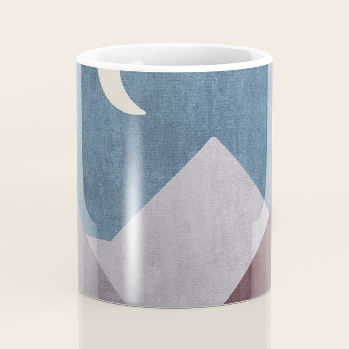 LANDSHAPES / Mountains - Night Coffee Mug Gallery Image 4