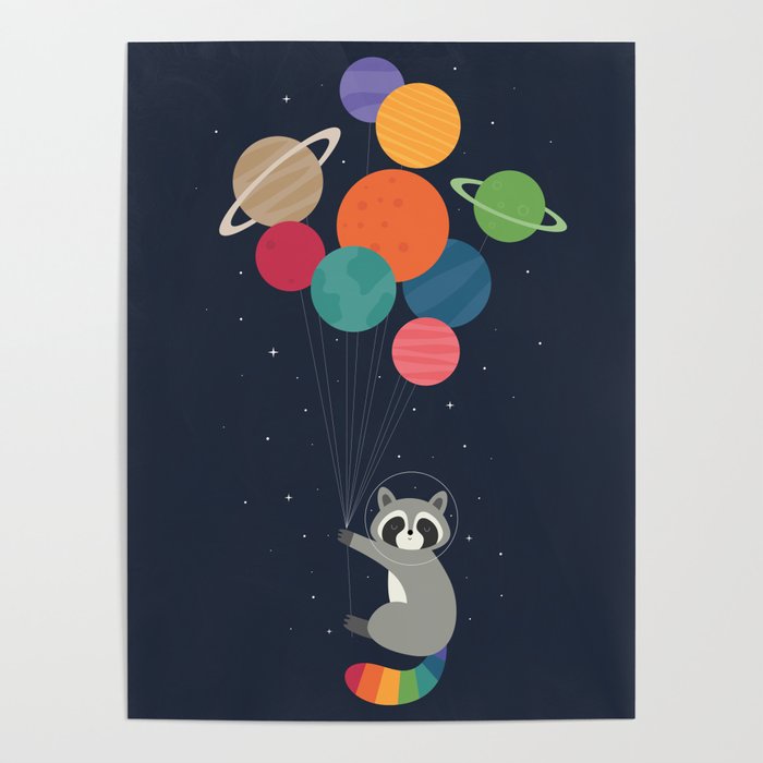 Space Raccoon Poster Gallery Image 1