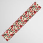 Vintage Christmas Floral Table Runner Gallery Image 3
