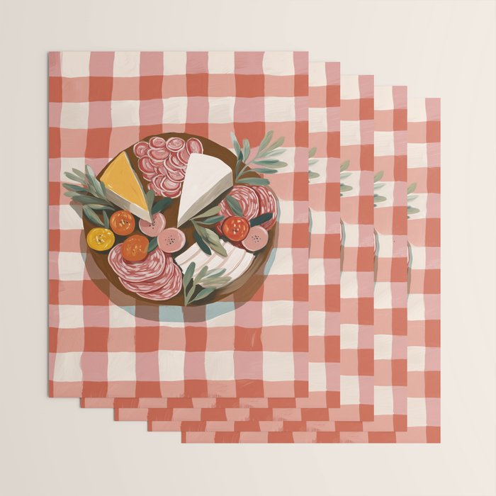 Antipasto Picnic Wrapping Paper Gallery Image 3