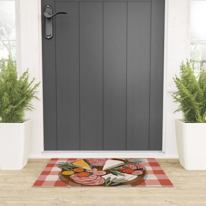 Antipasto Picnic Welcome Mat Gallery Image 3