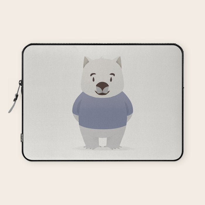 Kiddie Wombat Laptop Sleeve Gallery Image 1