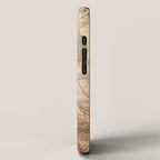Antique 1920's Chinese Art Deco Abstract Landscape Tapestry iPhone Case Gallery Image 2