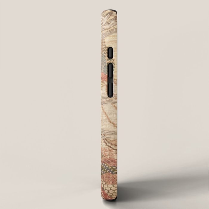 Antique 1920's Chinese Art Deco Abstract Landscape Tapestry iPhone Case Gallery Image 2