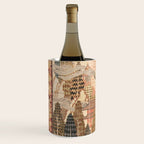 Antique 1920's Chinese Art Deco Abstract Landscape Tapestry Wine Chiller Gallery Image 2