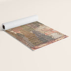 Antique 1920's Chinese Art Deco Abstract Landscape Tapestry Yoga Mat Gallery Image 2