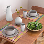 Rainbow criss-cross Placemat Gallery Image 2