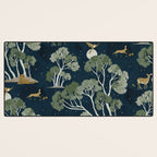 A Forest Awakens Full Moon Desk Mat Gallery Image 3