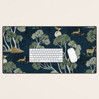 A Forest Awakens Full Moon Desk Mat Gallery Image 1