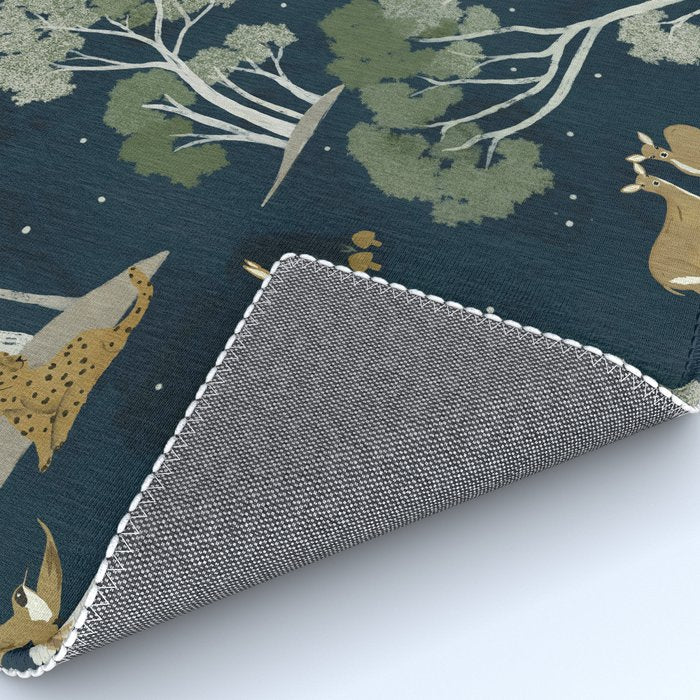 A Forest Awakens Full Moon Rug Gallery Image 4