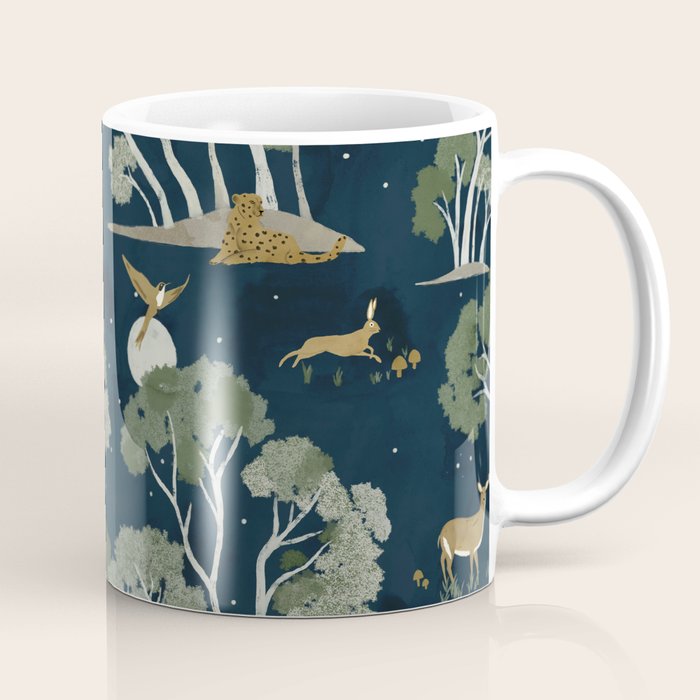 A Forest Awakens Full Moon Coffee Mug Gallery Image 1